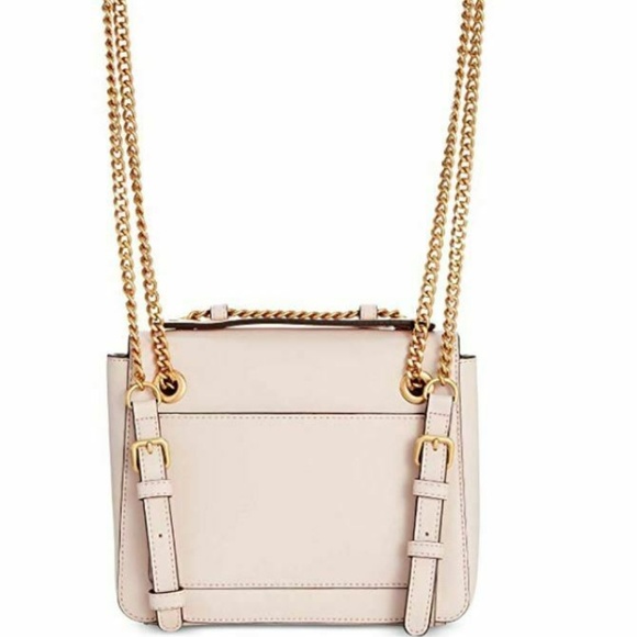 DKNY Women White Smoke Leather Small BackPK HDK110 - Picture 3 of 4